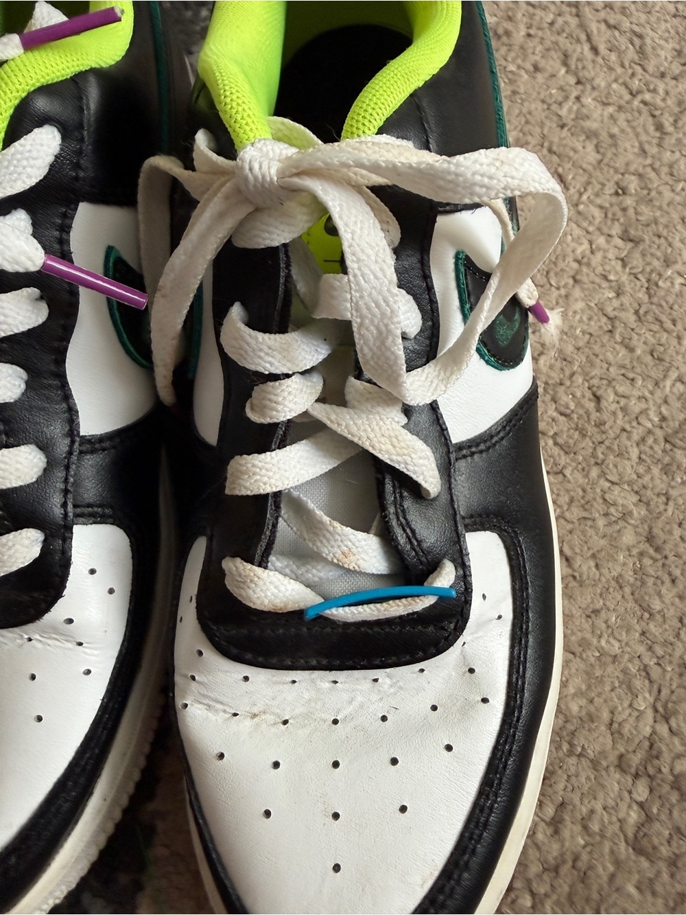 Nike Kids Air Force 1 LV GS - 7Y - Picture 7 of 9